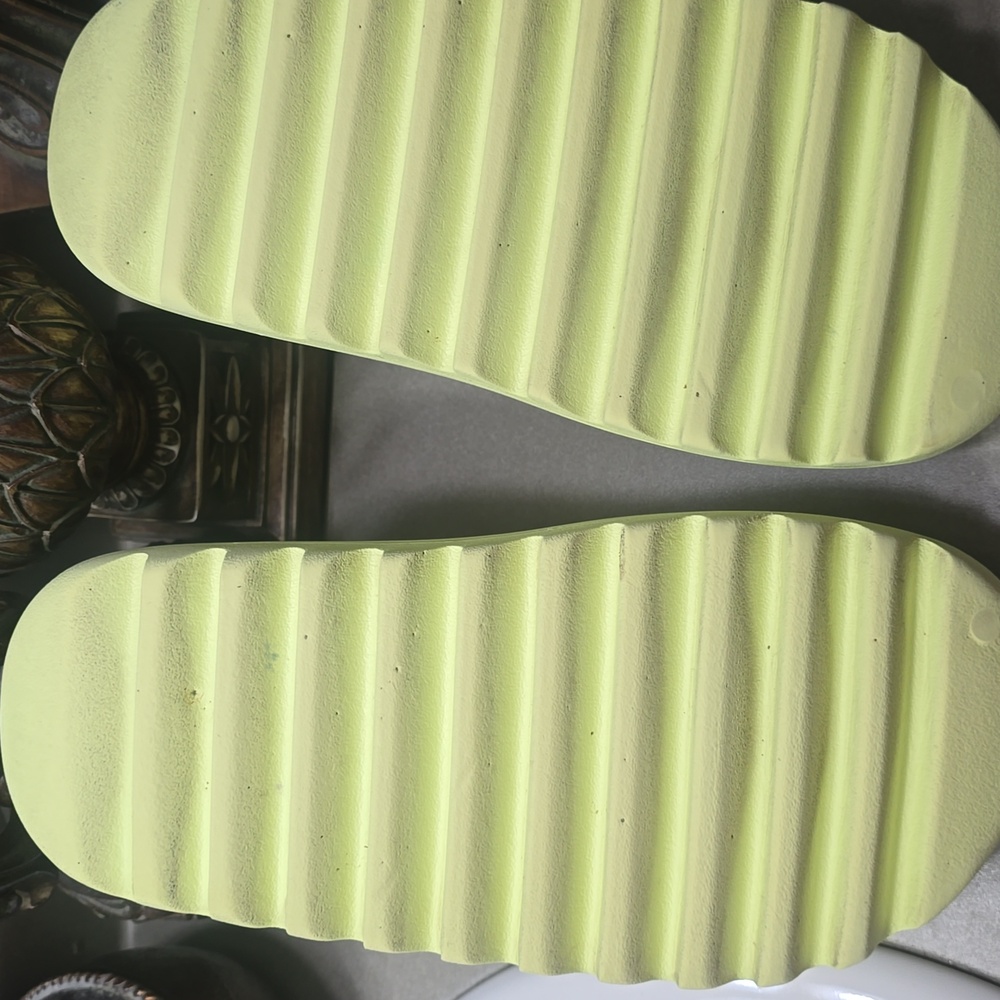 Yellow Slide Sandals - Picture 3 of 7
